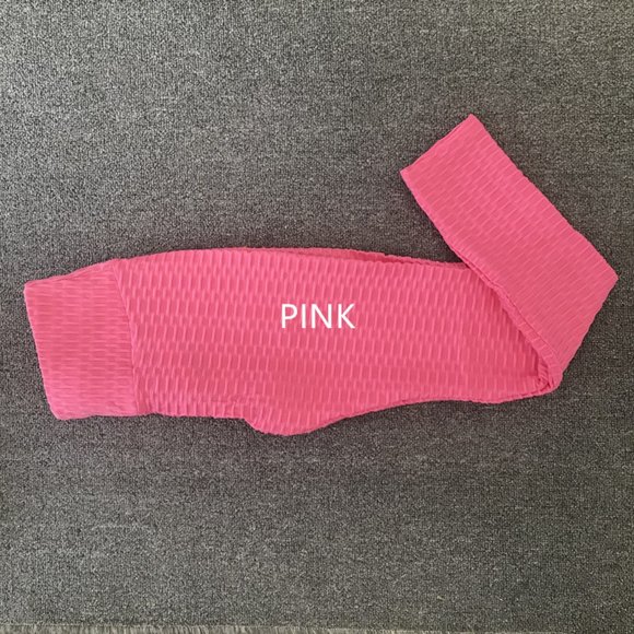 Compression Yoga Pants  Pink & Free Gift - Picture 3 of 12